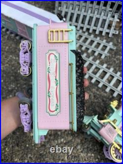 G Scale Precious Moments Sugar Town Express Holiday Train Huge Set With Tracks