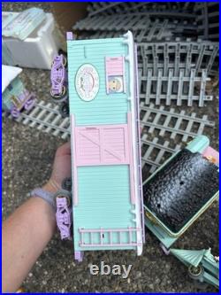 G Scale Precious Moments Sugar Town Express Holiday Train Huge Set With Tracks