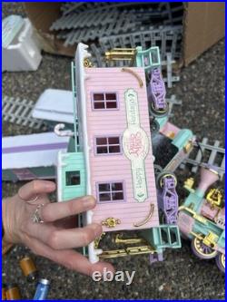 G Scale Precious Moments Sugar Town Express Holiday Train Huge Set With Tracks