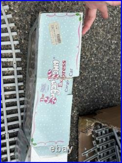 G Scale Precious Moments Sugar Town Express Holiday Train Huge Set With Tracks