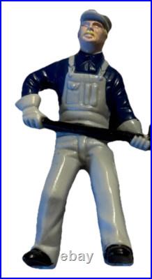 G Scale Standing Train Fireman Figurine 3 Tall G Scale Standing Train Fireman Figurine 3 Tall