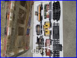 G Scale Train Set with Steam Locomotive, Cars, Track & Station Timberwolf & G Scale Train Set with Steam Locomotive, Cars, Track & Station Timberwolf &