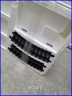 G Scale Train Set with Steam Locomotive, Cars, Track & Station Timberwolf &