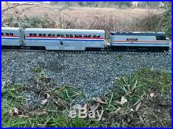 G Scale Trains 132 Great Trains Amtrak (Set 1) 1x F40PH 4x Superliner Coaches