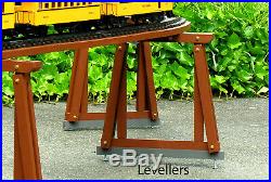 G-Scale Trestle-Mounted Train Layout Support Set