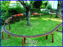 G-Scale Trestle-Mounted Train Layout Support Set for LGB & all G-scale trains