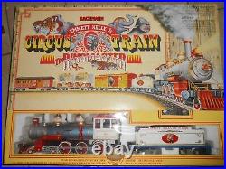 G scale Bachmann Emmett Kelly jr. Ringmaster Circus Train set in box