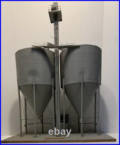 G-scale Large Grain Elevator Set, Used, Custom Made