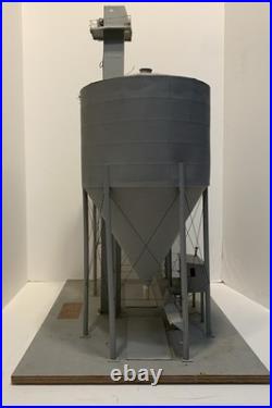 G-scale Large Grain Elevator Set, Used, Custom Made