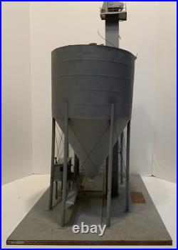 G-scale Large Grain Elevator Set, Used, Custom Made