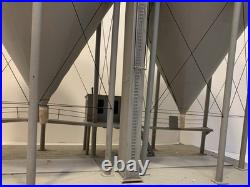 G-scale Large Grain Elevator Set, Used, Custom Made