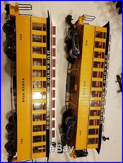 G scale trains usedDurango & Silverton Passenger Set