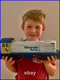 Georgia Tech Yellow Jackets G-Scale Model Train Set Limited Edition Brand New