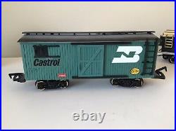 Gold Rush Express G-Scale Train Set By New Bright No. 186, Large and Rare