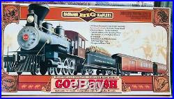 Gold Rush Train Set #90022 Bachmann G Scale Big Haulers in Box Track Cars Engine