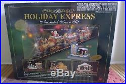 Great The Holiday Express Animated Train Set With Music and Lights
