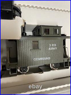 HLW Hartland Locomotive Works 3rd Brigade Army Train Set G Scale C7/EX