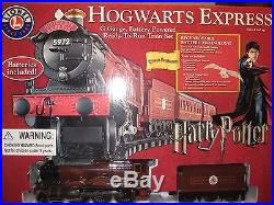 Harry Potter Hogwarts Express G-Gauge Ready to Run Lionel Train Set with Sounds