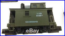 Hartland Locomotive Works 3rd Brigade G Scale Army Military Train Set Boxed #2