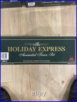 Holiday Express Animated Train Set 380-2 Water Tanker Skating Car Vintage Holiday Express Animated Train Set 380-2 Water Tanker Skating Car Vintage