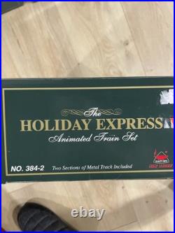 Holiday Express Animated Train Set 380-2 Water Tanker Skating Car Vintage Holiday Express Animated Train Set 380-2 Water Tanker Skating Car Vintage
