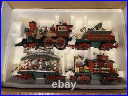 Holiday Express Animated Train Set New Bright 1996 384 G Scale