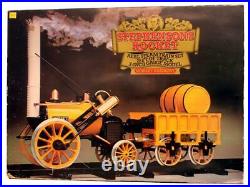 Hornby'g' Gauge Stephensons Rocket Real Steam Train Set