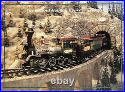 In Original Box GreatLand Holiday Express Battery Operated Train Set Red