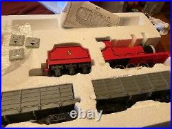 James the Red Engine Lionel Electric Train Set with2 Troublesome Trucks