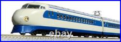 KATO 10-044 N Scale Shinkansen 0 Series Bullet Train Set 4 Cars LED Lights Boxed