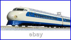 KATO 10-044 N Scale Shinkansen 0 Series Bullet Train Set 4 Cars LED Lights Boxed