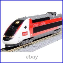 KATO 10-1762 N Gauge Scale TGV Lyria Euroduplex Train 10 Cars Set