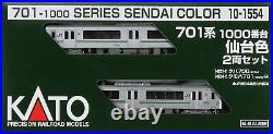 KATO N Scale Series 701-1000 Sendai Color 2-Car Set 10-1554 Model Train New