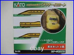 KATO N scale 10-896 923 type 3000 series Doctor Yellow Basic 3-car set Used