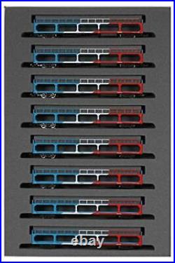 KATO N scale 5000 Tricolor Color 8-Car Set 10-1603 Model Train Wagon NEW