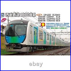 KATO N scale Seibu Railway 40000 Series Basic 4-Car Set 10-1400 Train Model NEW