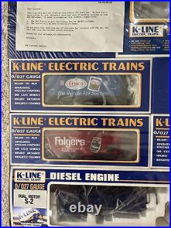 K-LINE TRAIN SET LIMITED EDITION COLLECTORS ELECTRIC 1990 Missing P&G Tractor