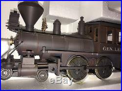 Kalamazoo 20002 Confederate Civil War Locomotive Train Set G Scale with Sound