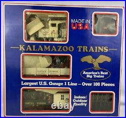 Kalamazoo G Scale Santa's Express Holiday Christmas Train Set with Controller