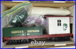 Kalamazoo G Scale Santa's Express Holiday Christmas Train Set with Controller