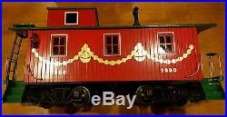 Kalamazoo Trains 1990 Ornament Express G Scale Train Set