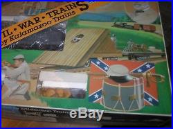 Kalamazoo Trains G Scale, Ltd. Edition Civil War Confederate Set S 242, Runs MIB