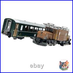 Kato 10-1987 Ge 6/6-I Rhaetian Crocodile with Green Passenger Cars 5-Car set