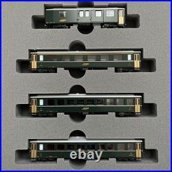 Kato 10-1987 Ge 6/6-I Rhaetian Crocodile with Green Passenger Cars 5-Car set