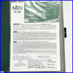 Kato 10-1987 Ge 6/6-I Rhaetian Crocodile with Green Passenger Cars 5-Car set