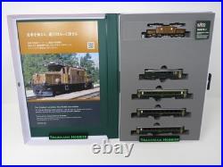 Kato N 10-1987 Rhaetian Railway Class GE 6/6 I Crocodile Passenger Train Set