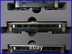 Kato N 10-1987 Rhaetian Railway Class GE 6/6 I Crocodile Passenger Train Set
