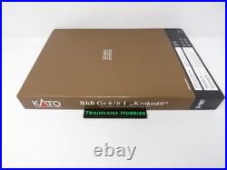 Kato N 10-1987 Rhaetian Railway Class GE 6/6 I Crocodile Passenger Train Set