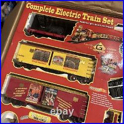 Keystone Circus Electric Train Set G Scale Die-cast wheels Tested Complete