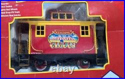Keystone Circus Electric Train Set Limited 1 of 2,500 G Scale Die-cast wheels